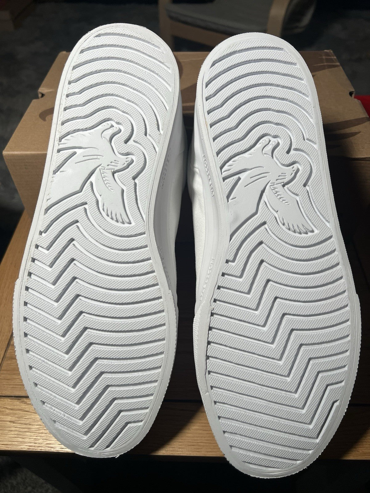Lyle Scott Men's Aurea Sneakers White, Low Top, Lace-Up, UK 10/Eu 44/Us 11 Bnib6