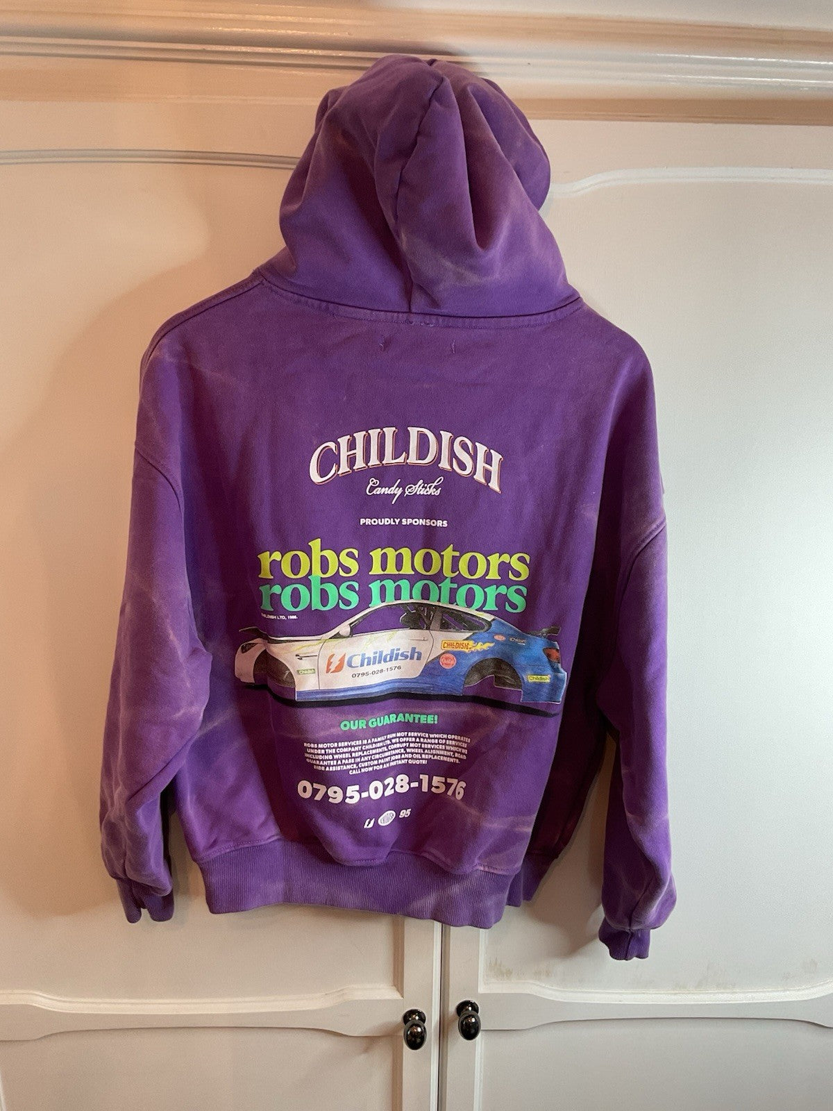 TGF Childish RC Car Limited Edition Oversize Hoodie Size XXS ***UNWORN*** bnwnt 1