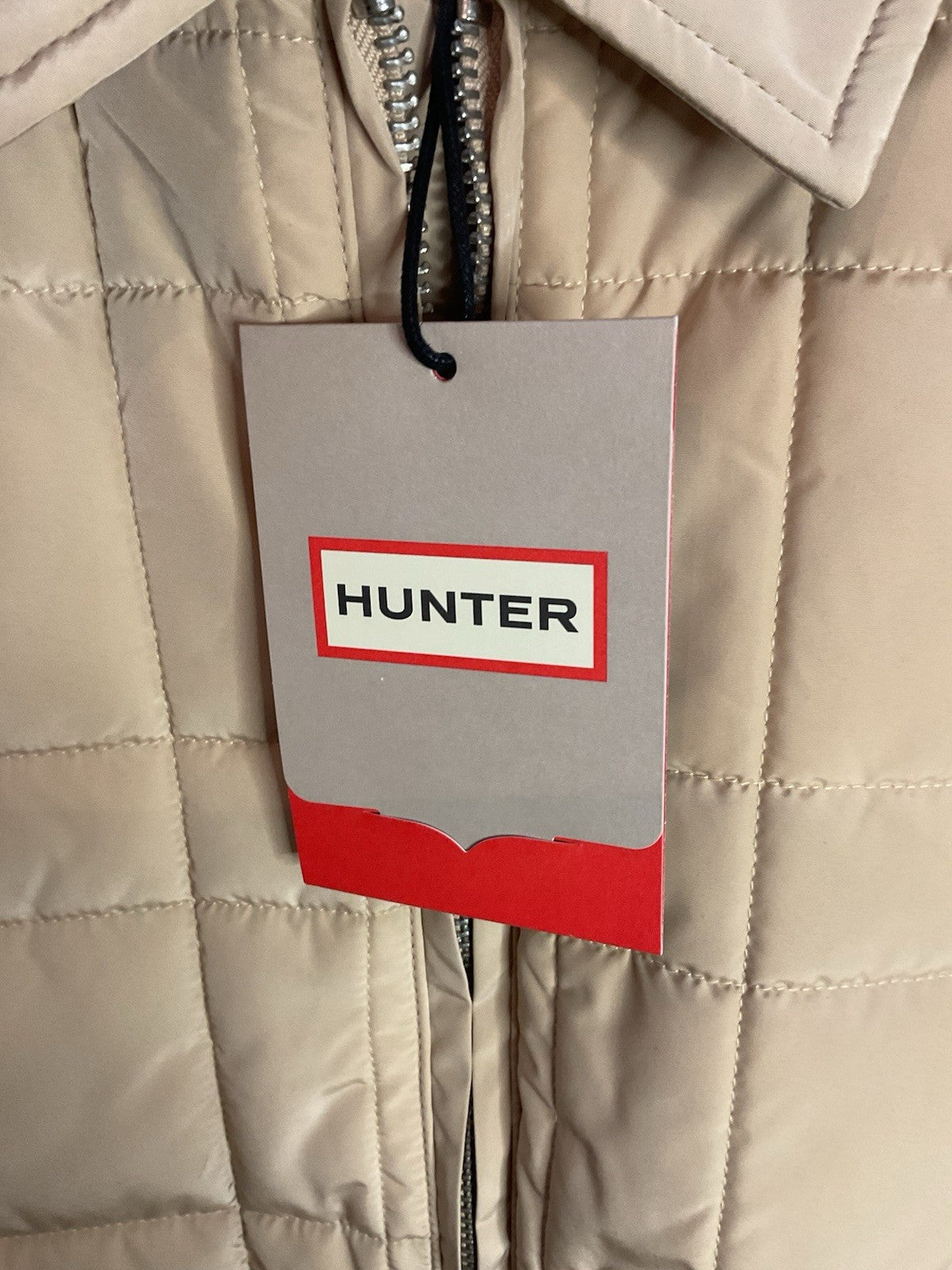 Hunter Walter Quilted Jacket Men’s XL Safari (Beige) Harm004242 BNWT New3