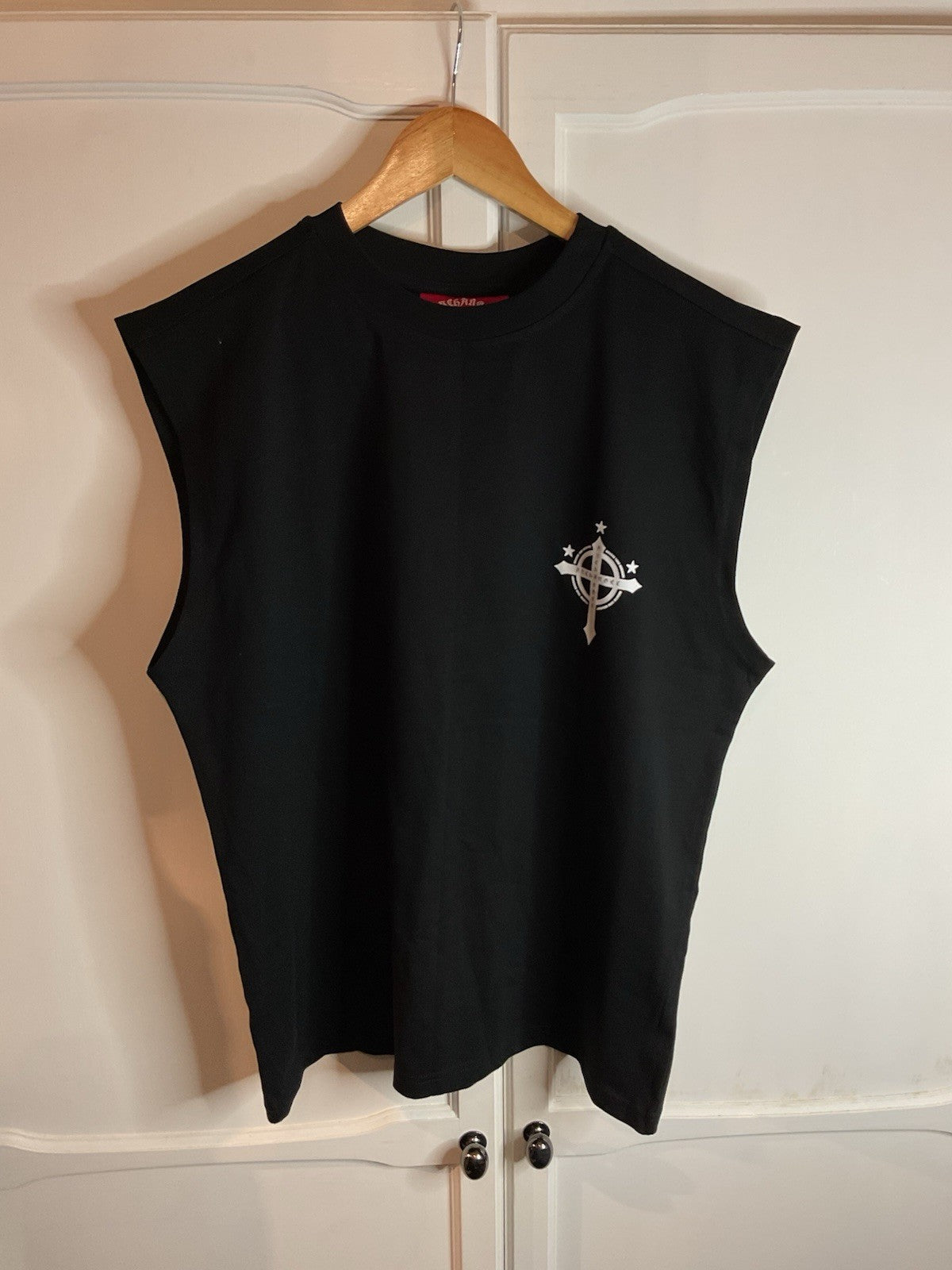 Archangel “the Army Of Elites” Vest Tank Top Black Size Small New Without Tags0