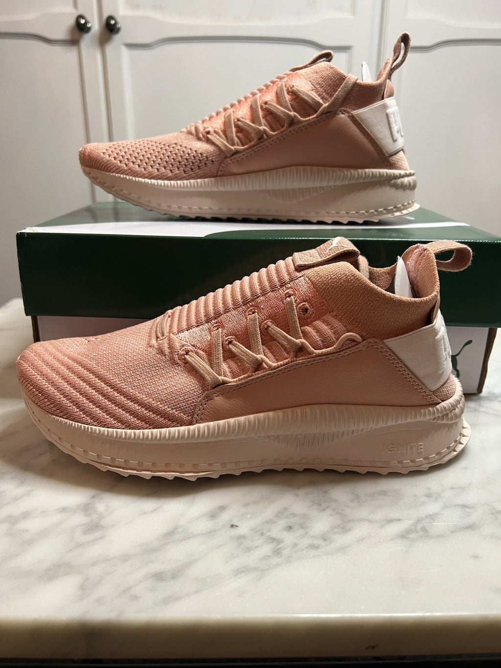 New & Boxed with Tags Puma Women’s Girls UK 3.5 EUR 36 Tsugi Blaze Pink Trainers0