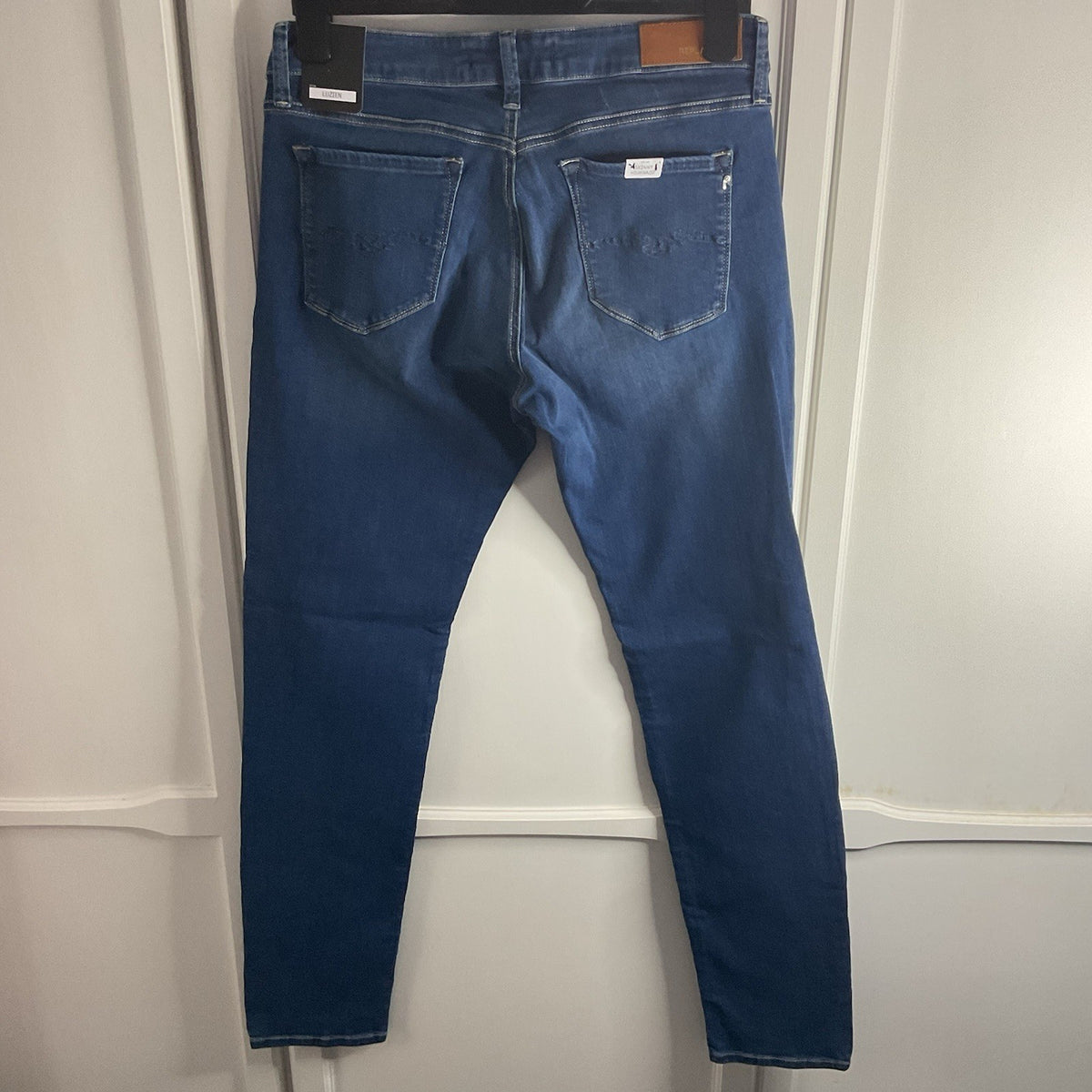 LADIES Skinny REPLAY LUZIEN High Waist JEANS (W32 L32) Bnwt1