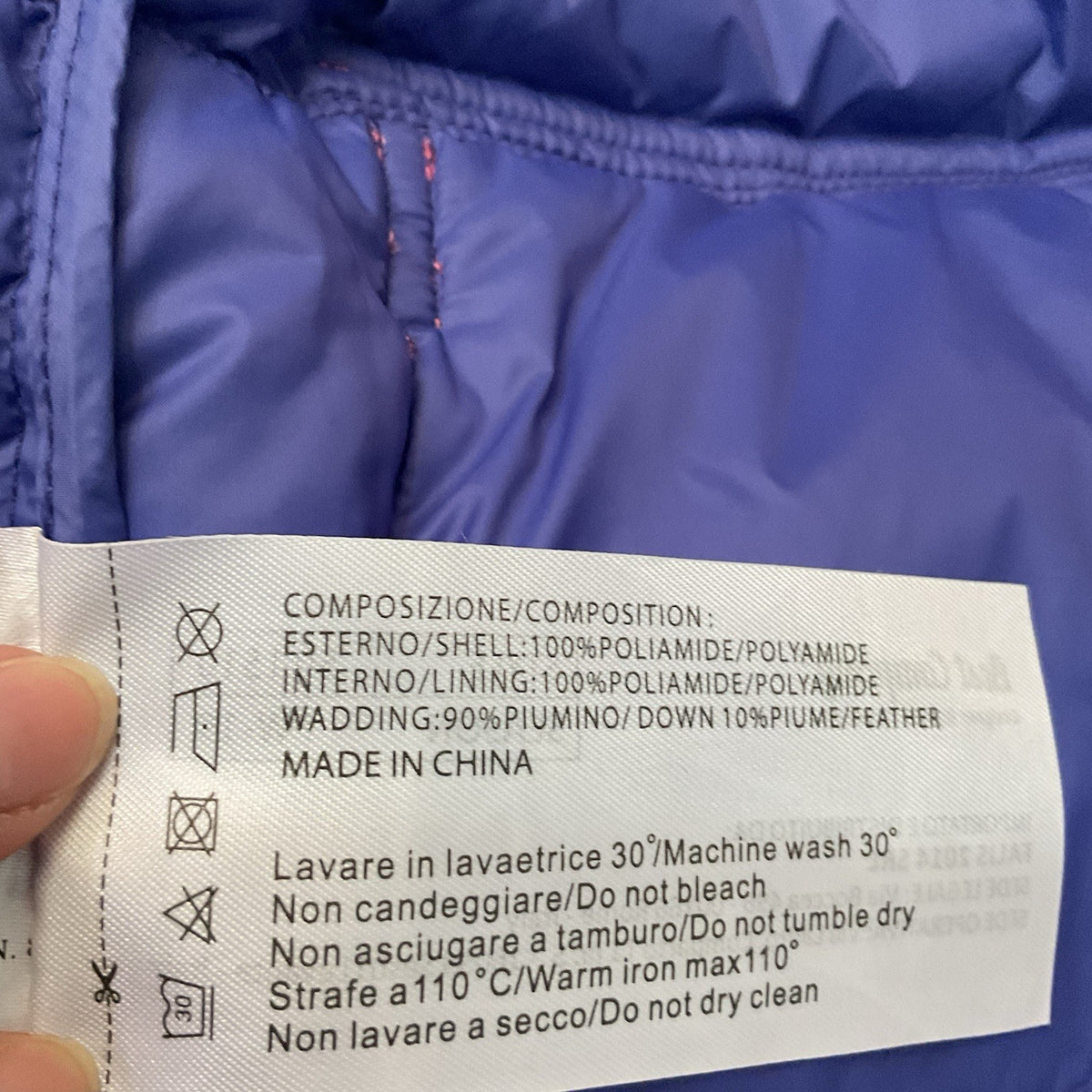 Best Company Women's Lavaredo Small Pink Puffer Coat Rare, Bnwt Vintage Italian12