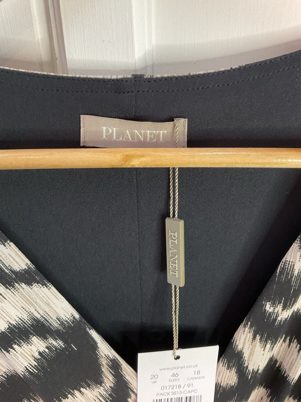 Planet Animal Print Dress Size 20 Bnwt Rrp £99.005