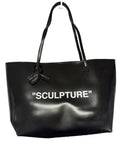 OFF-WHITE Sculpture designer Tote Bag with inner clutch bag, Genuine RRP £1260 0