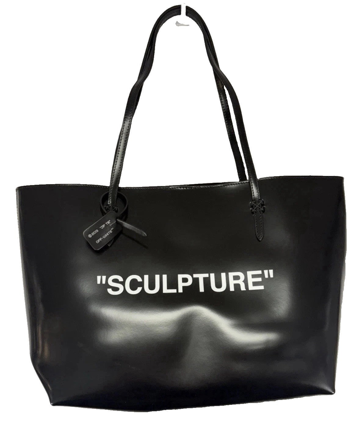 OFF-WHITE Sculpture designer Tote Bag with inner clutch bag, Genuine RRP £1260 0