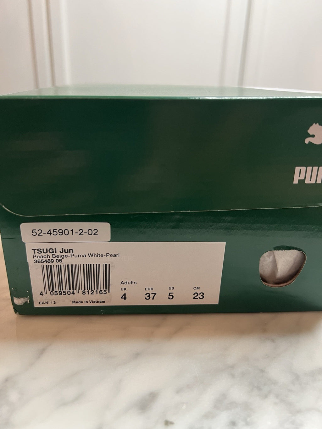 PUMA Tsugi Jun Peach Beige W 365489 Uk 4 Eu 37 Bnib Trainers Sneakers Shoes New5