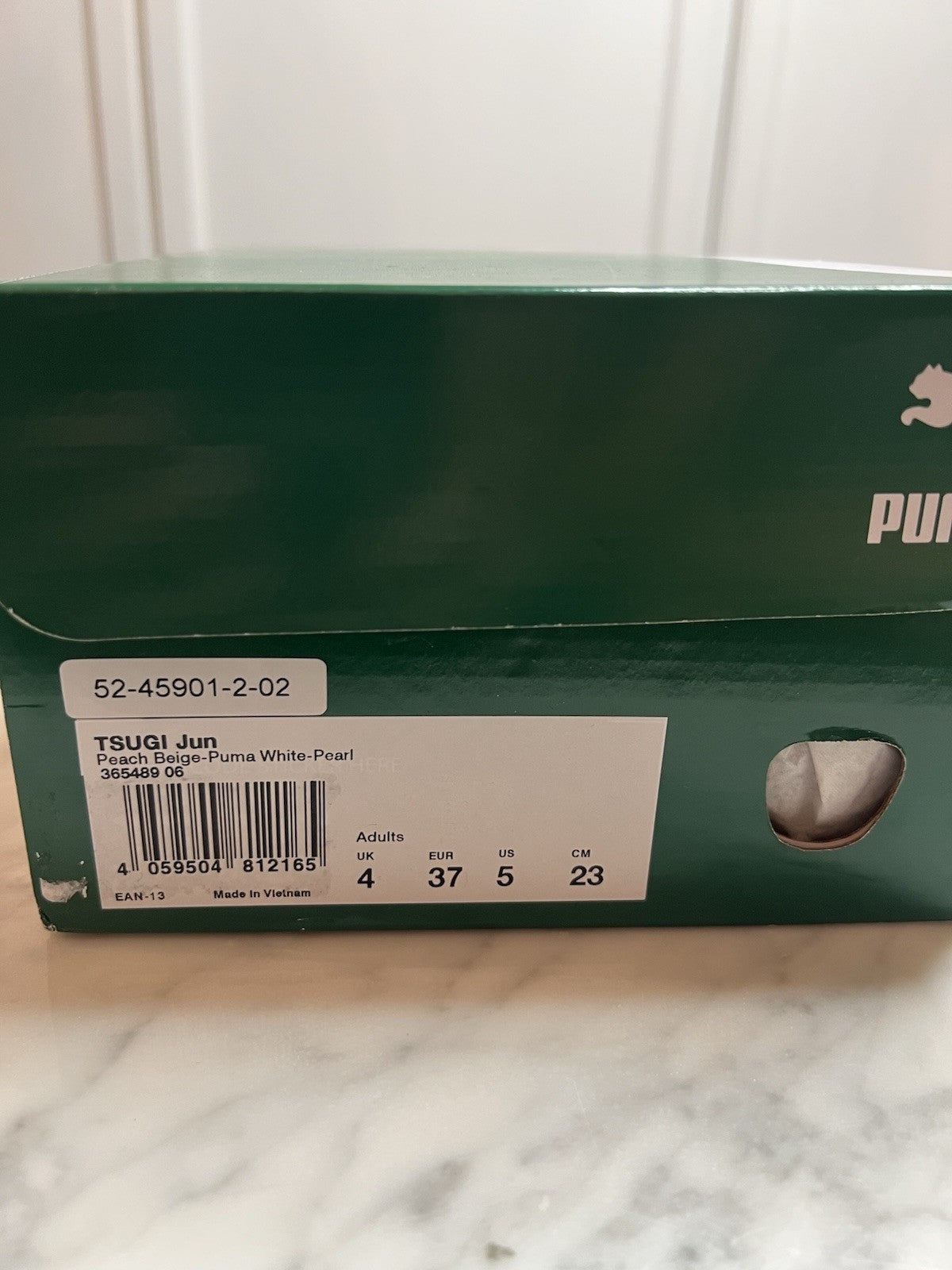 PUMA Tsugi Jun Peach Beige W 365489 Uk 4 Eu 37 Bnib Trainers Sneakers Shoes New5