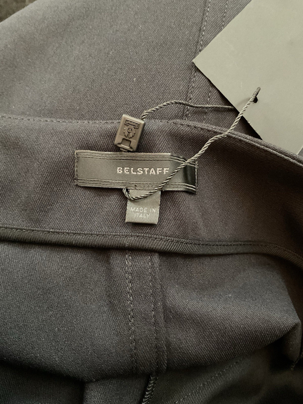 Belstaff Black Rider Skirt Size 8 Bnwt Rrp £893