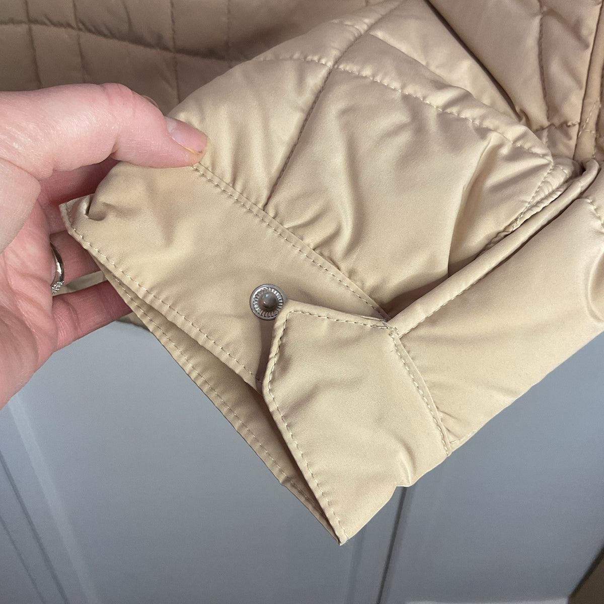 Hunter Walter Quilted Jacket Men’s XL Safari (Beige) Harm004242 BNWT New6