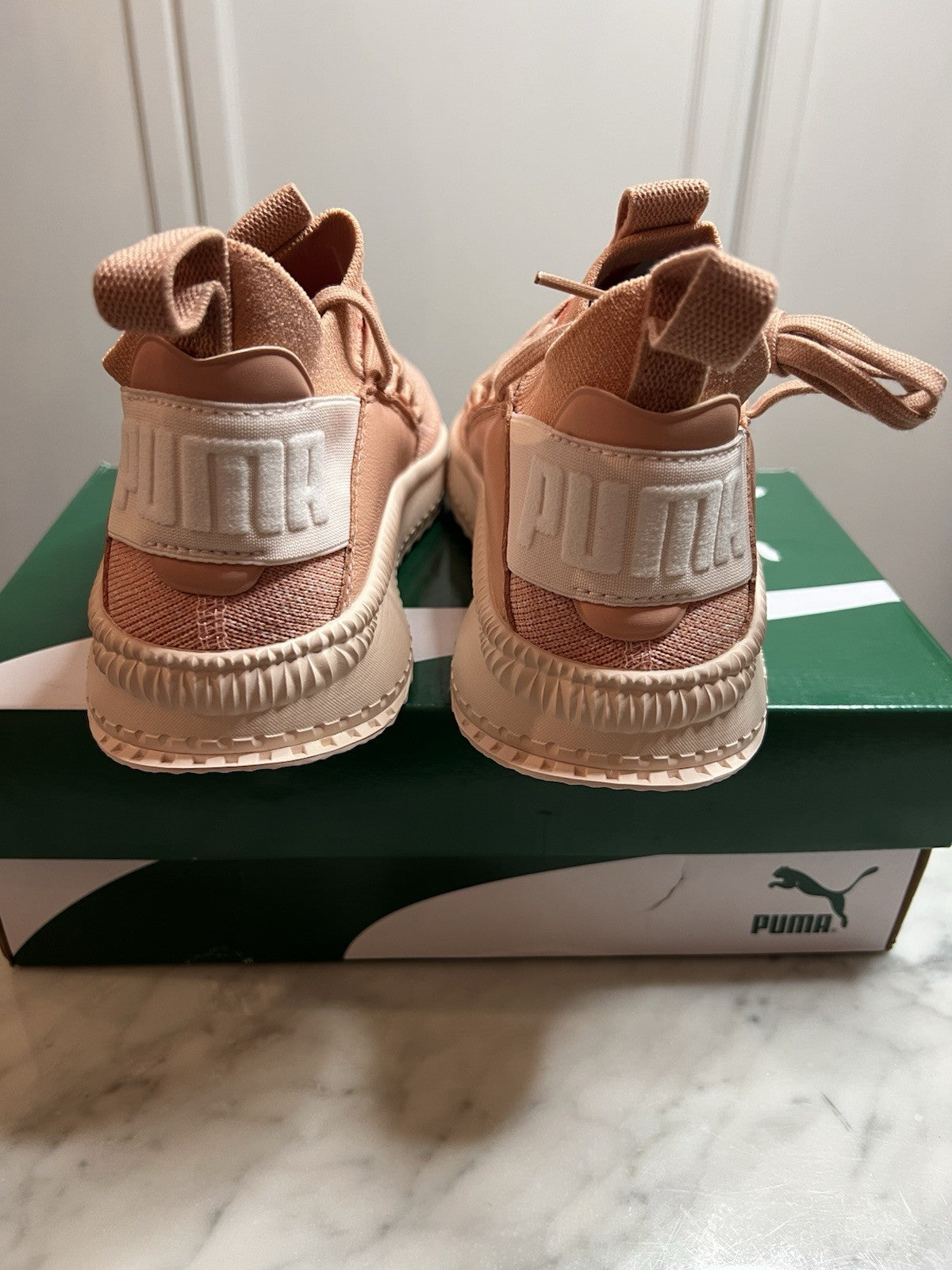 PUMA Tsugi Jun Peach Beige W 365489 Uk 4 Eu 37 Bnib Trainers Sneakers Shoes New3