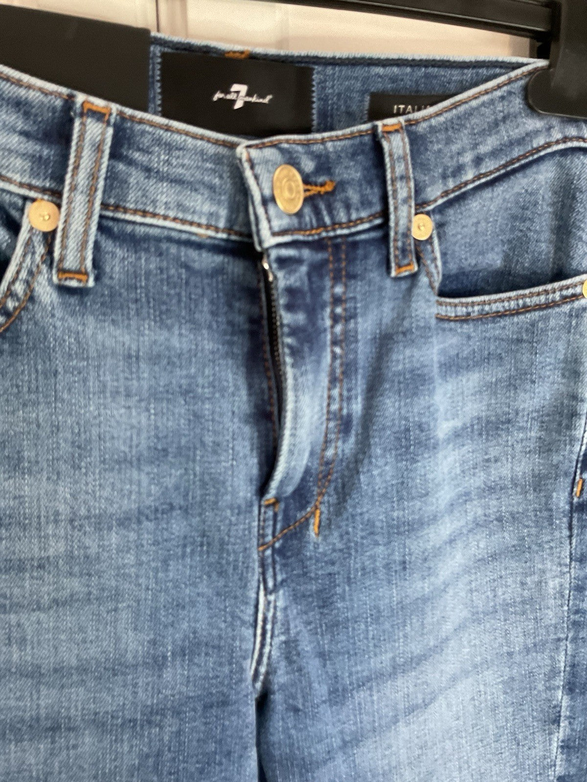 7 For All Man Kind Dojo Jeans, size 27 brand new with tags DH002157 Designer 1