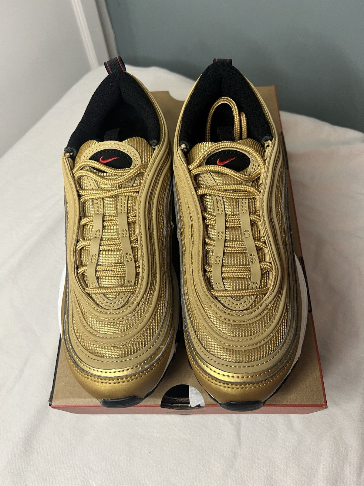Nike Air Max 97 Golden Bullet Uk Size 4.5 Bnib Sold Out Unisex1