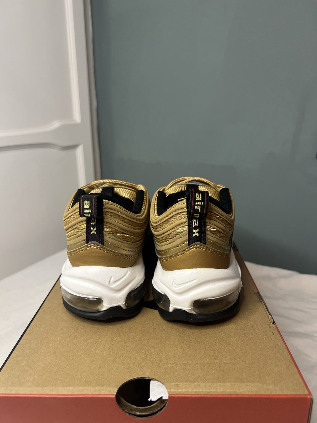Nike Air Max 97 Golden Bullet Uk Size 4.5 Bnib Sold Out Unisex4