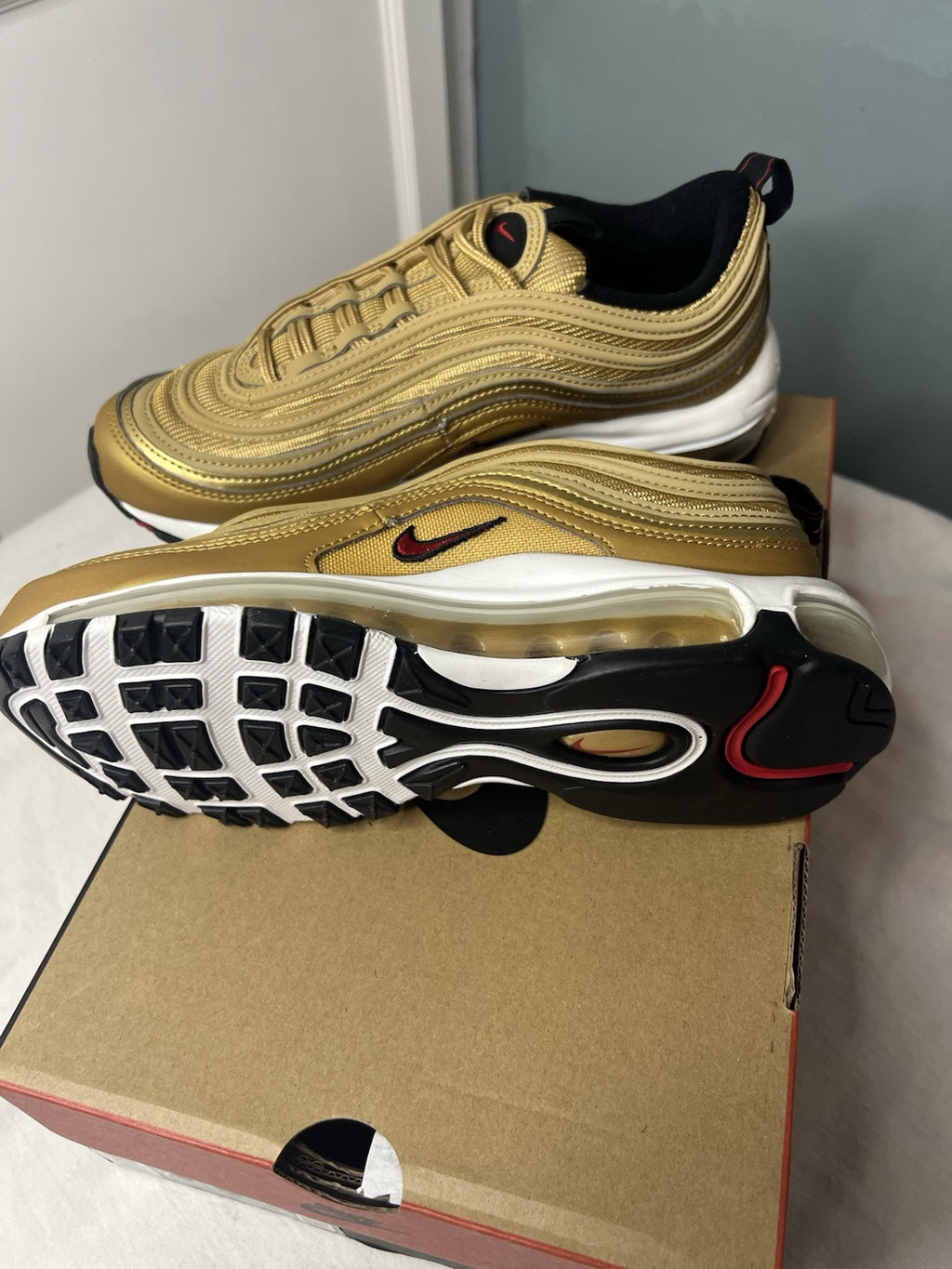 Nike Air Max 97 Golden Bullet Uk Size 4.5 Bnib Sold Out Unisex3