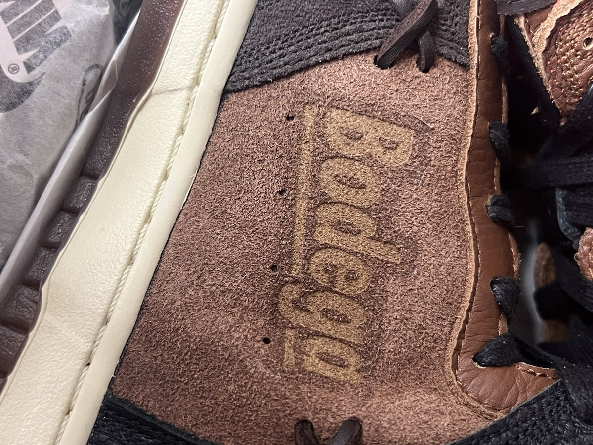 Nike Bodega x Dunk High Legend Fauna Brown, UK 6 EU 40 With Designer Bandana 3